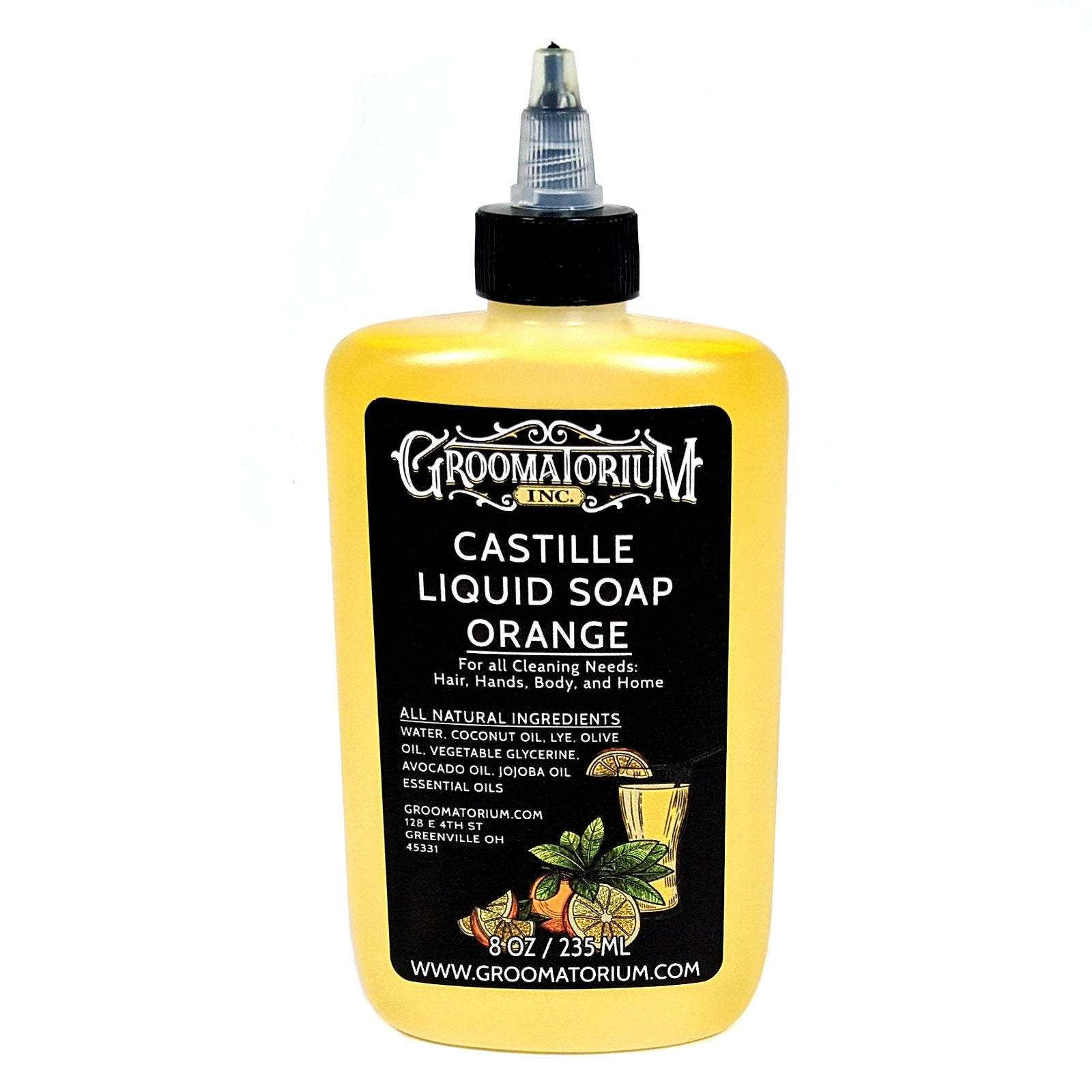 Liquid Castile Soap by Groomatorium