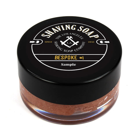 LA Shaving Soap Co. - Black Rose Shaving Soap Sample