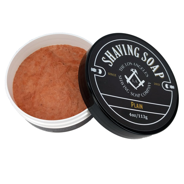 LA Shaving Soap Co Plain Shaving Soap Groomatorium Inc