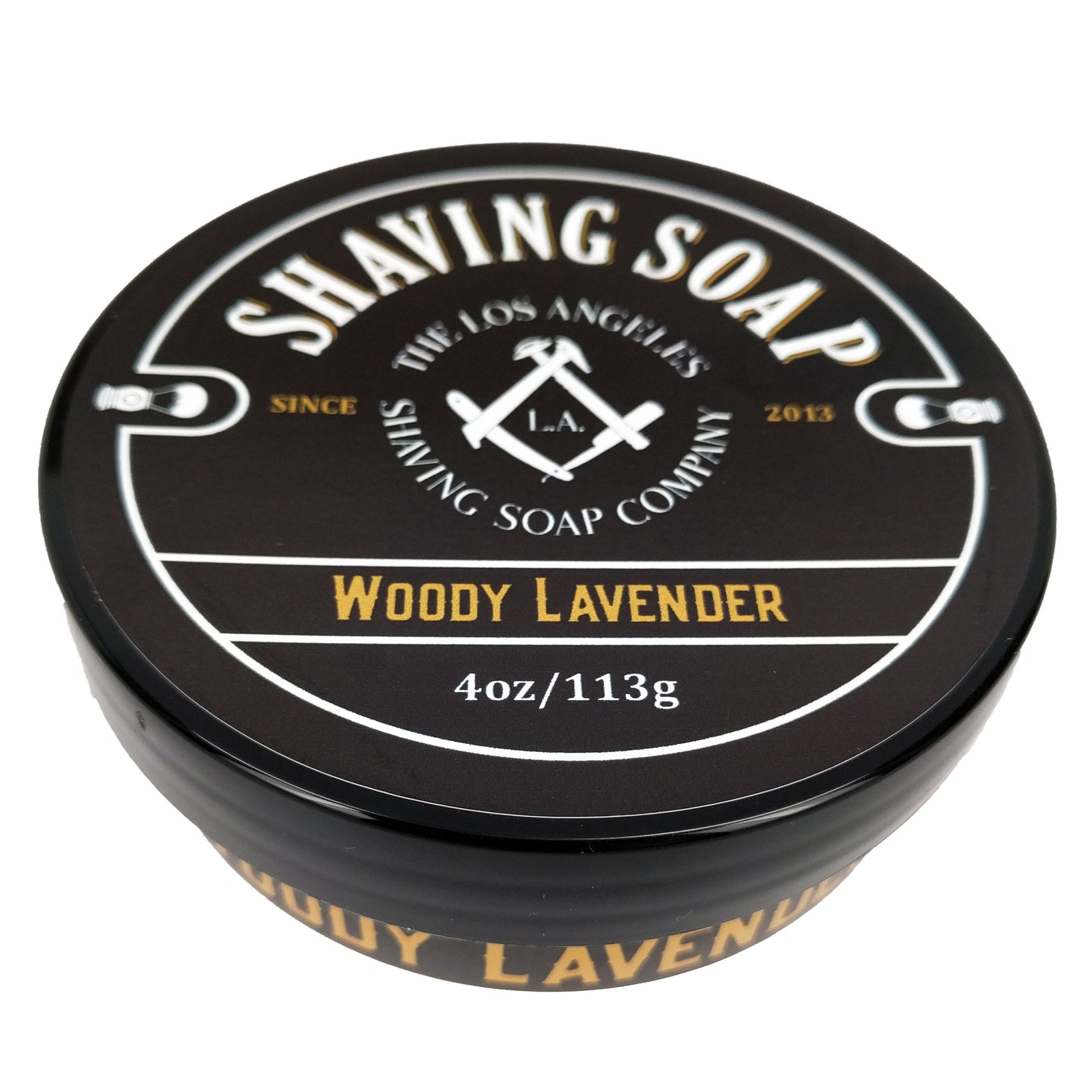LA Shaving Soap Co. - Woody Lavender Shaving Soap
