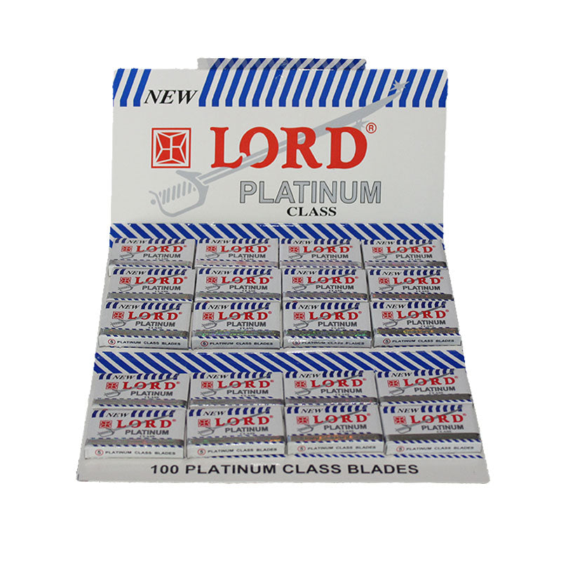 Lord Platinum DE Safety Razor Blades - 100 pack