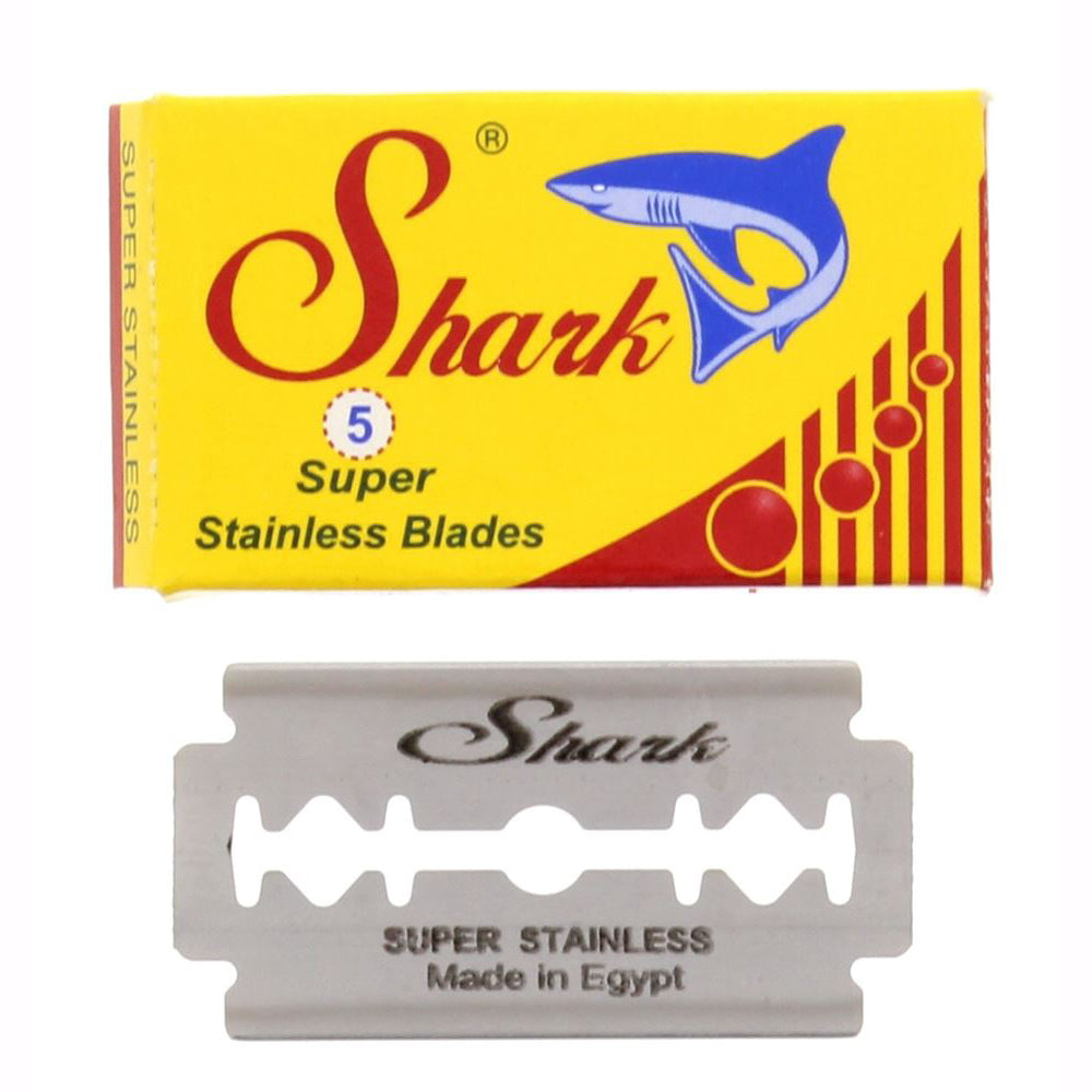 Shark DE Super Stainless Safety Razor Blades 5 Pack