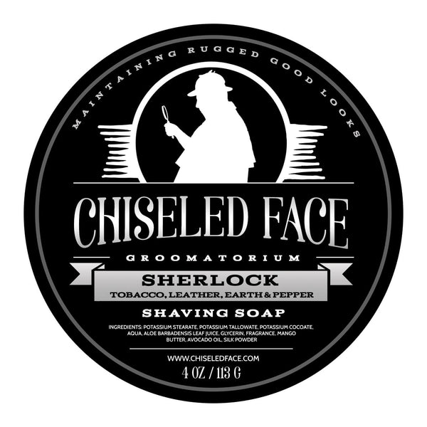 Chiseled Face Sherlock Shaving Soap Groomatorium Inc