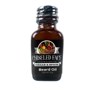 Chiseled Face - Cedar and Spice Beard Oil, 1oz