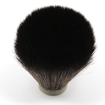 Black Synthetic Shaving Brush Knot 24mm