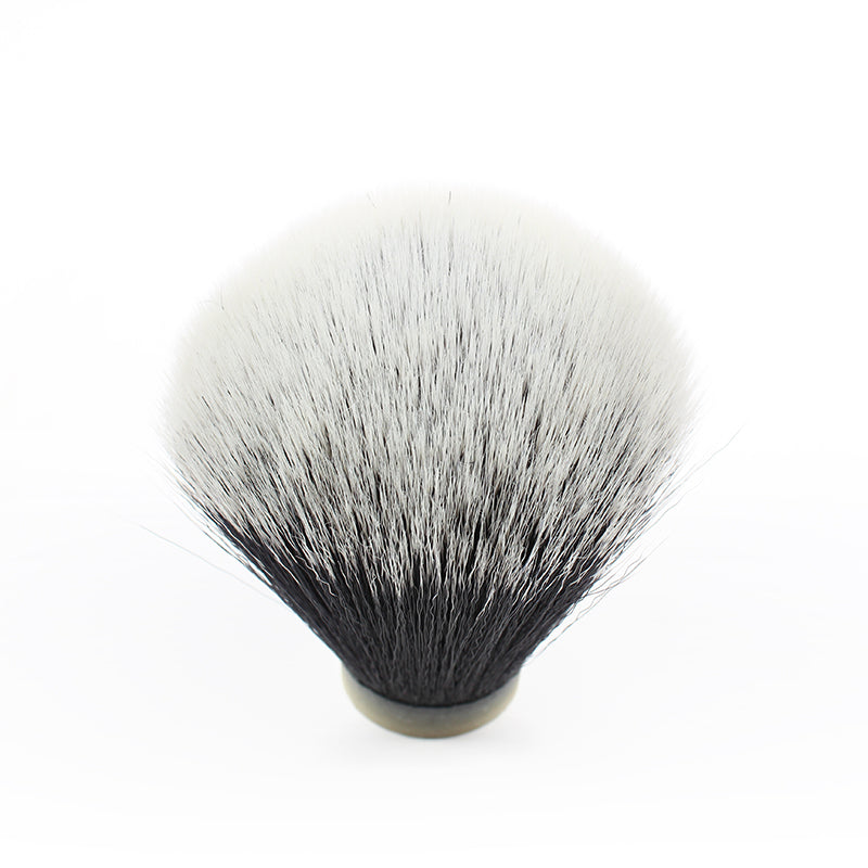 Black & White Synthetic Shaving Brush Knot 24mm