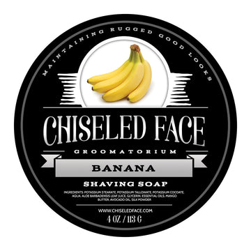 Chiseled Face – Banana – Shaving Soap