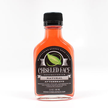 Chiseled Face – Natural (Fragrance Free) – Aftershave Splash