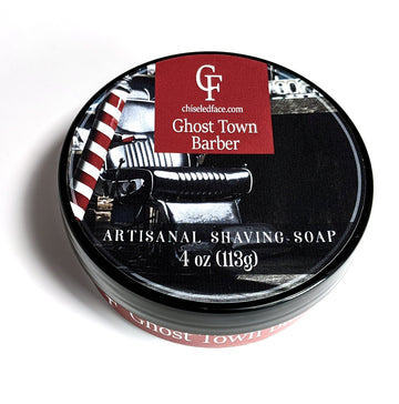 Chiseled Face - Silk Tallow Shave Soap - Ghost Town Barber