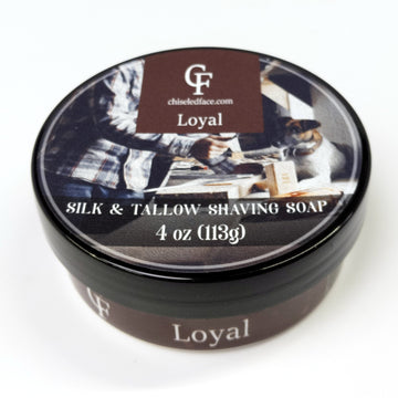 Chiseled Face - Loyal - Silk Tallow Shave Soap
