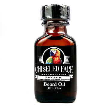 Chiseled face - Bay Rum Beard Oil, 1oz