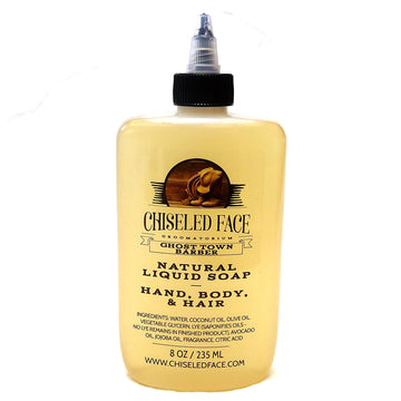 Chiseled Face - Ghost Town Barber Liquid Soap