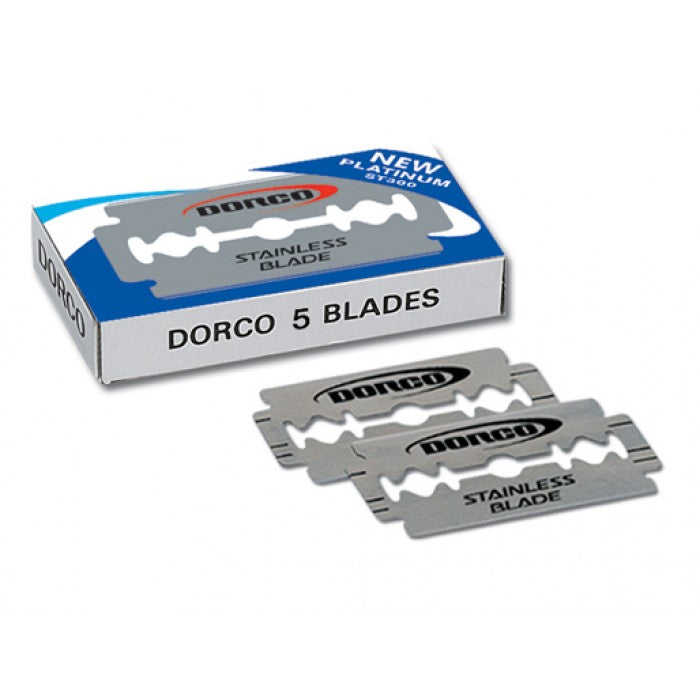 Dorco ST300 Double Edge Razor Blades, 10 Blades