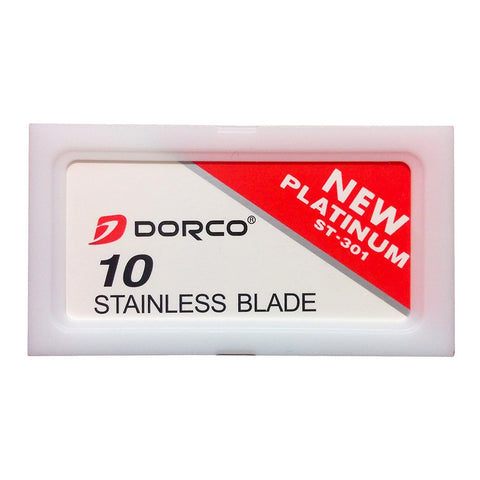 Dorco ST300 Double Edge Razor Blades, 10 Blades
