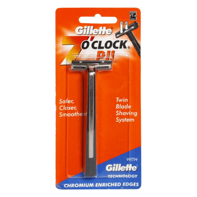 Gillette 7 O'Clock Trac PII Cartridge Razor