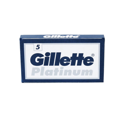 Gillette - Silver Blue DE Safety Razor Blades - 100 pack