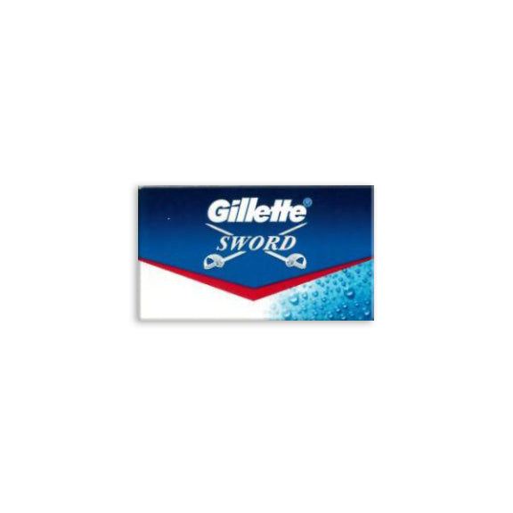 Gillette Sword DE Safety Razor Blades - 5 pack