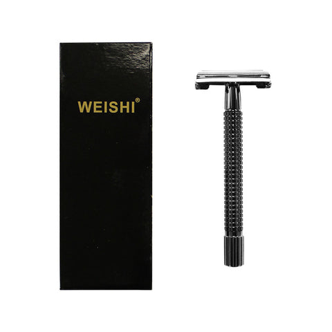 WEISHI Shaving - 9306C Gunmetal Short Handle Safety Razor