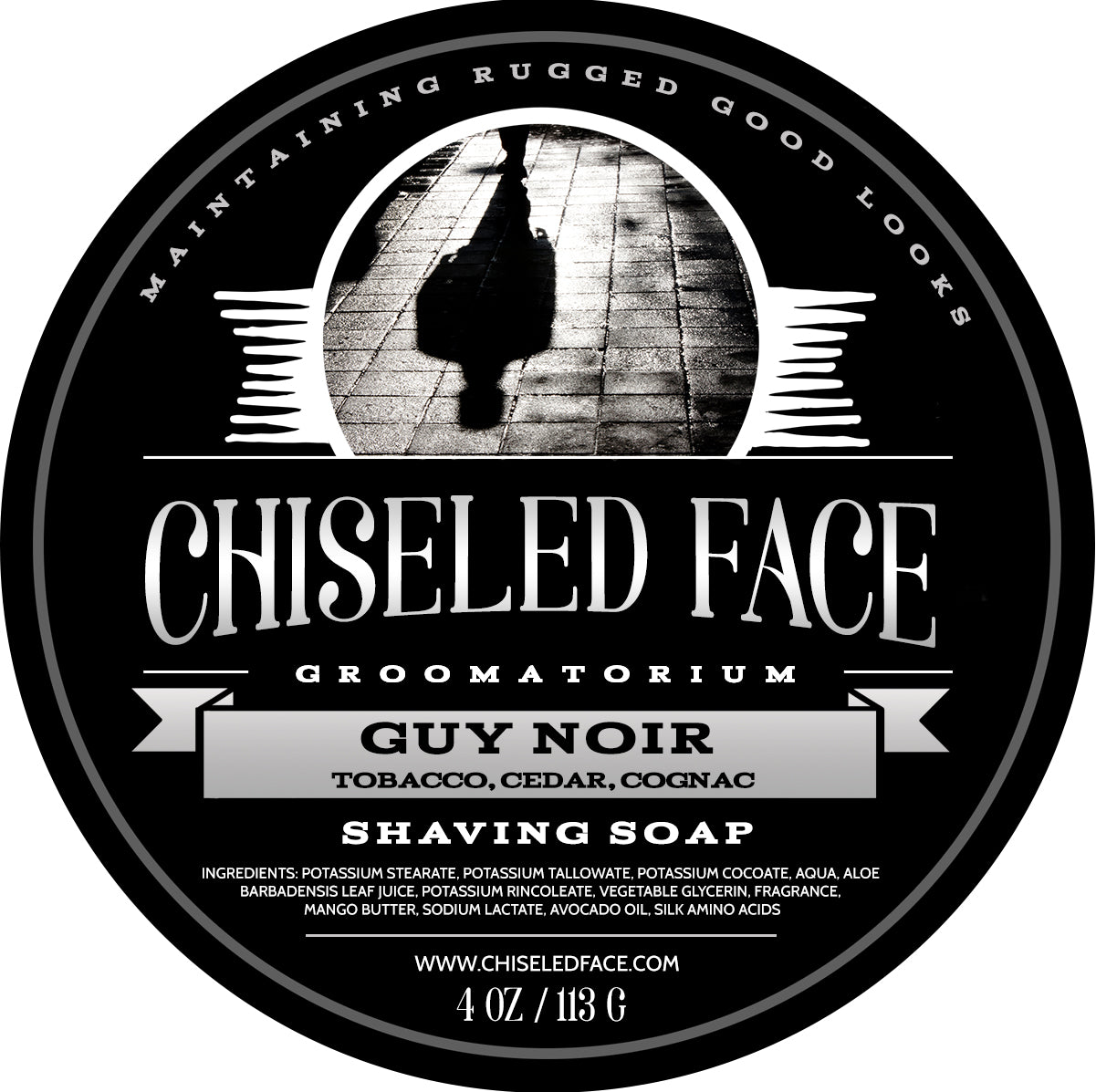 Chiseled Face – Guy Noir – Shaving Soap