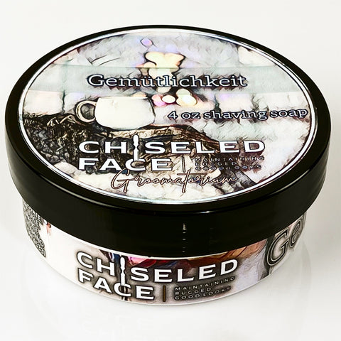 Chiseled Face - Silk Tallow Shave Soap - Ghost Town Barber