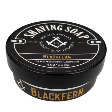 LA Shaving Soap Co - Blackfern Vegan Shaving Soap