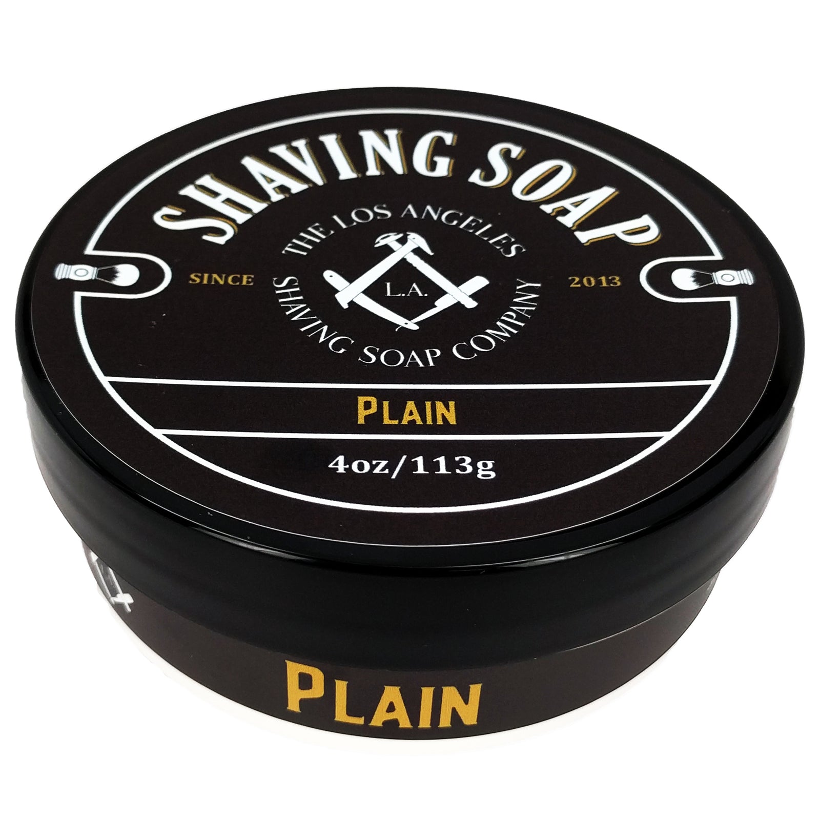 LA Shaving Soap Co – Plain Shaving Soap
