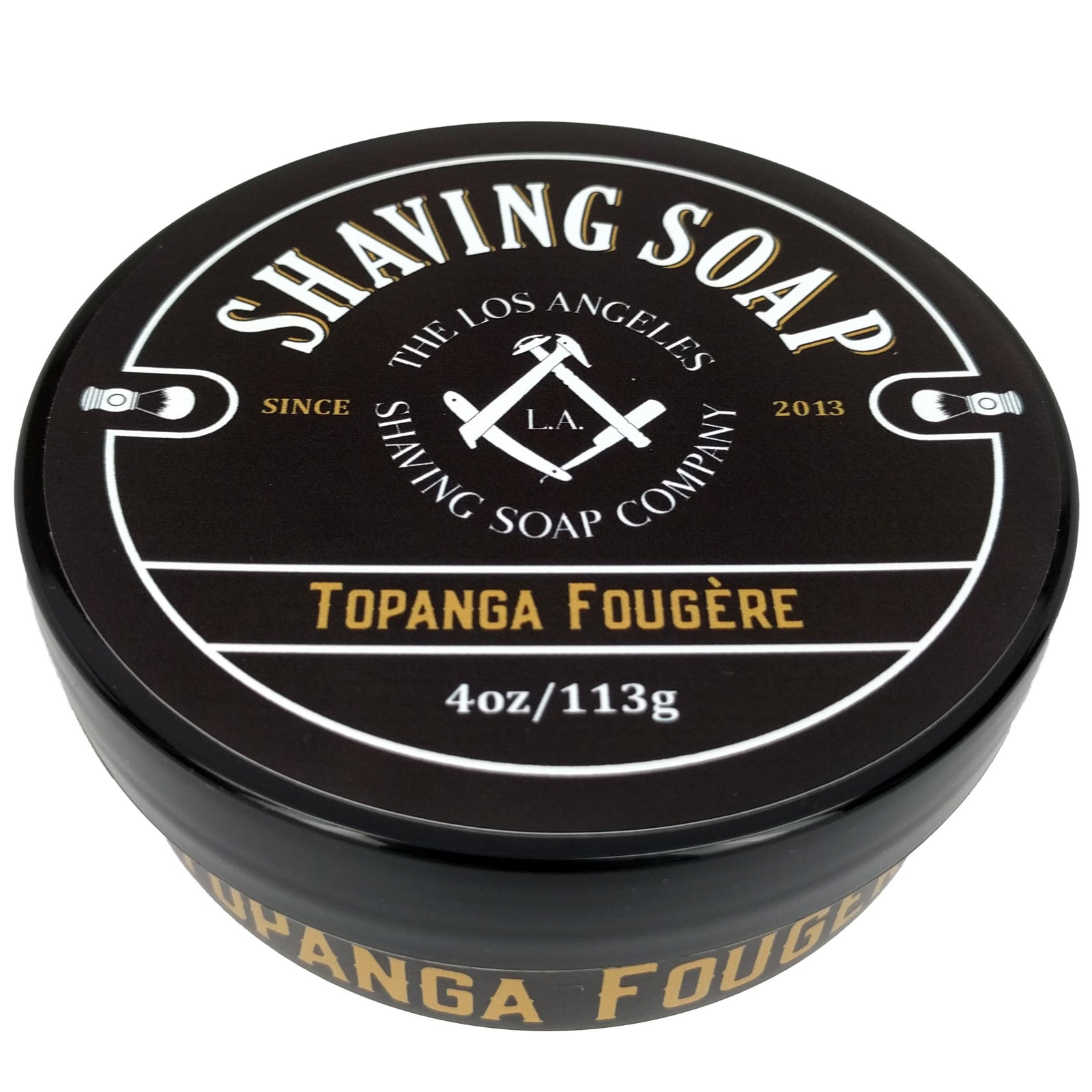 LA Shaving Soap Co - Topanga Fougère Shaving Soap