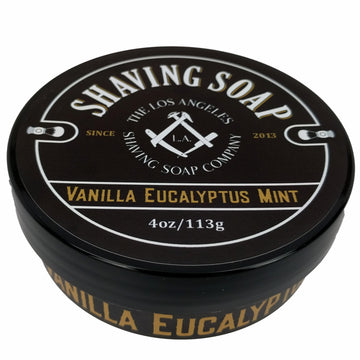 LA Shaving Soap Co - Vanilla/Eucalyptus/Mint Shaving Soap