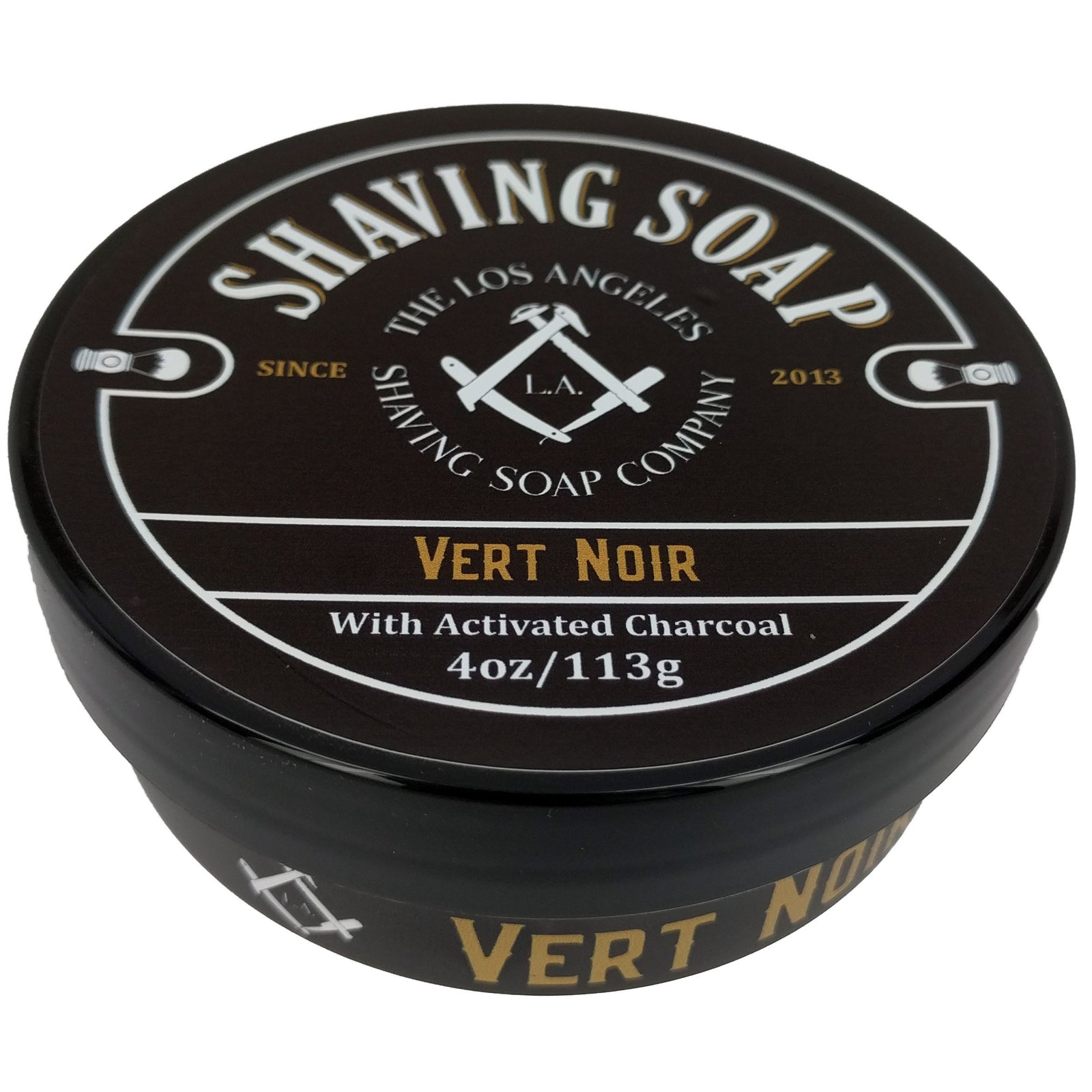 LA Shaving Soap Co - Vert Noir Shaving Soap