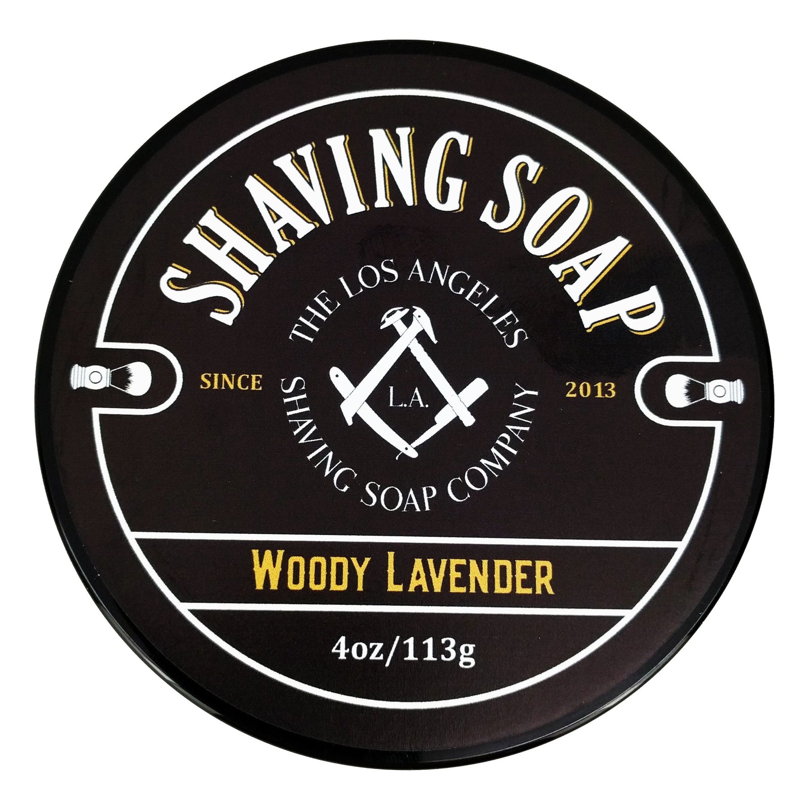 LA Shaving Soap Co. - Woody Lavender Shaving Soap