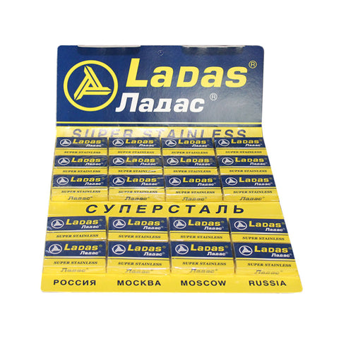 Ladas Super Stainless DE Safety Razor Blades - 5 pack