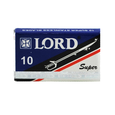 Lord Super Stainless DE Safety Razor Blades - 100 pack