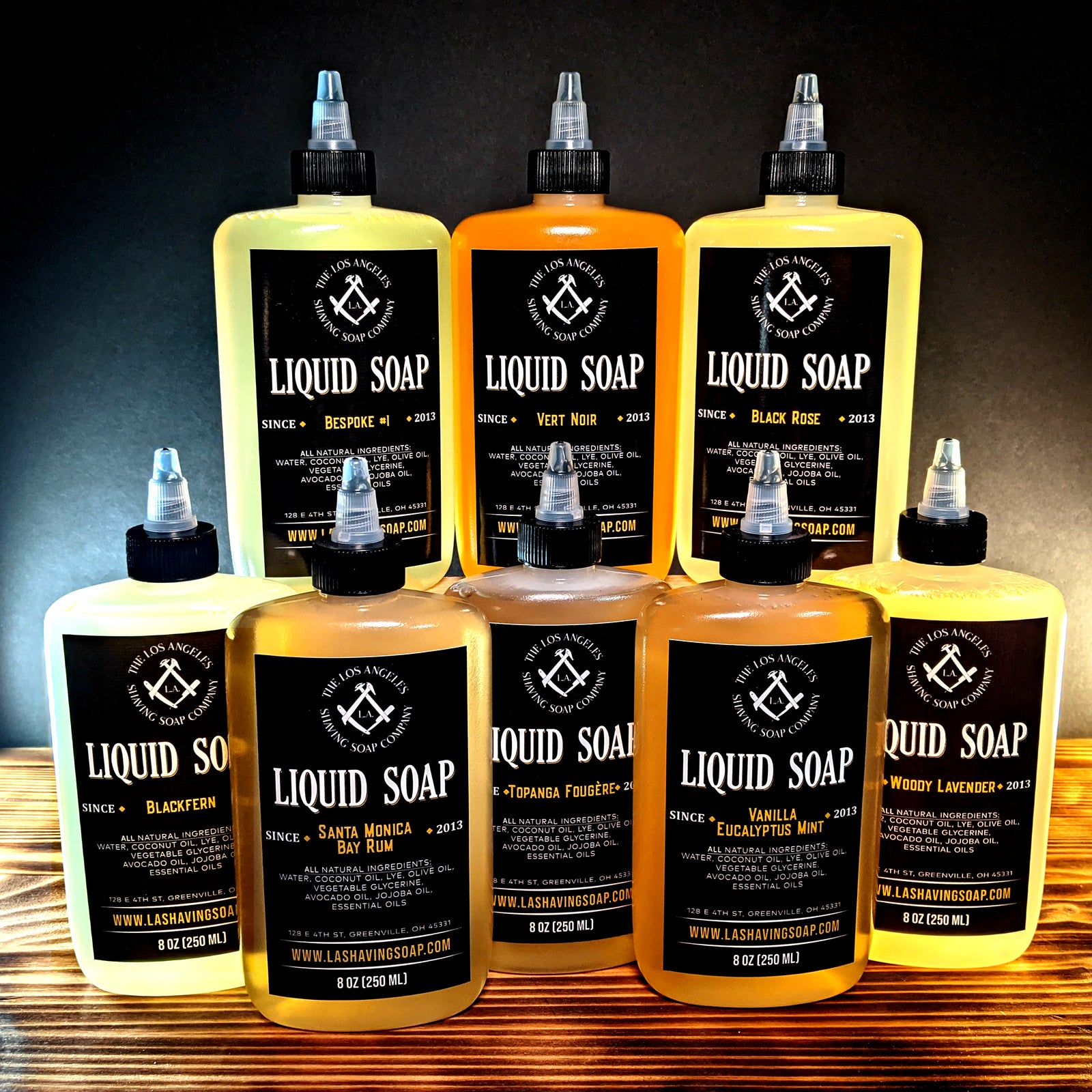 Liquid Castile Soap by LA Shaving Soap Co