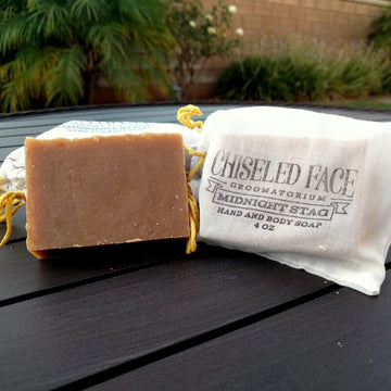 Chiseled Face – Midnight Stag – Bath Soap