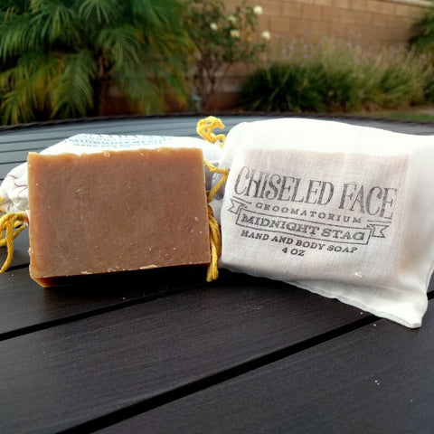 Chiseled Face – Ghost Town Barber – Bath Soap