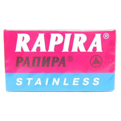 Rapira Stainless DE Safety Razor Blades - 5 pack – Groomatorium Inc