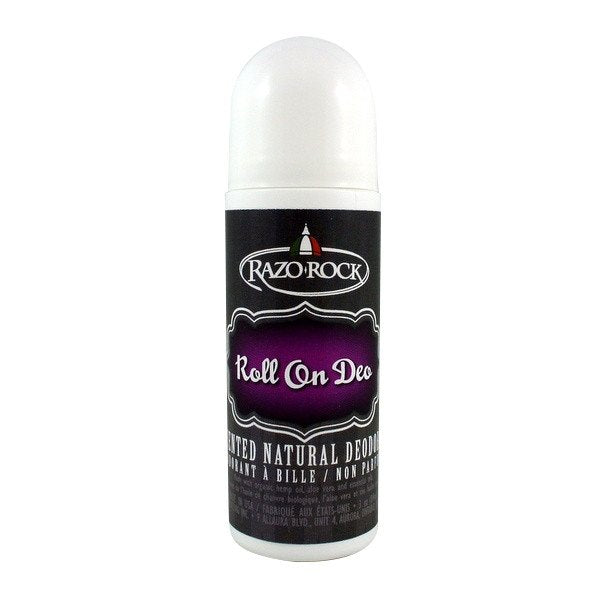 RazoRock - Natural Aloe Alum Roll-On Deodorant - Unscented