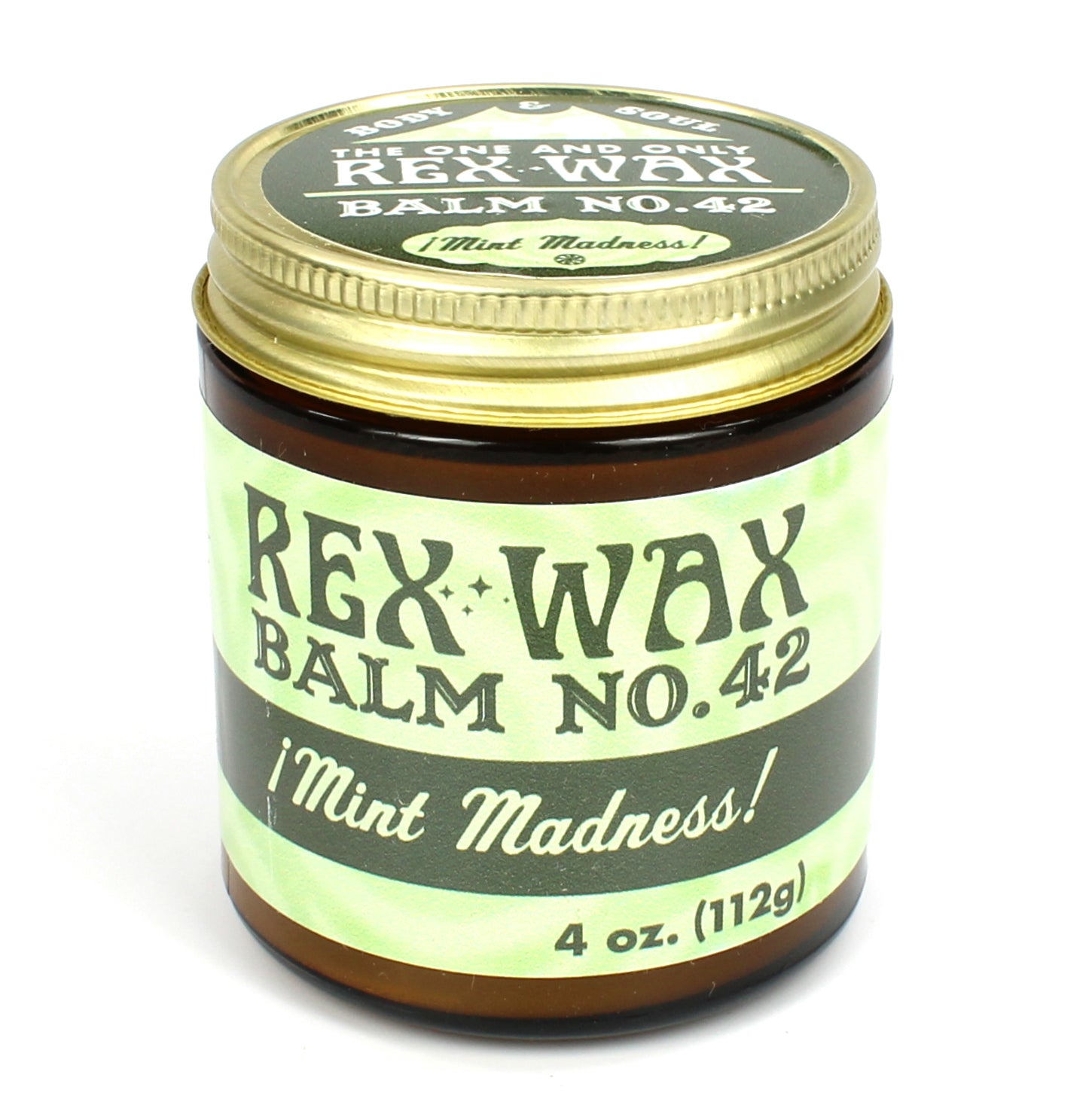 Rex Wax - Balm No.  42 Mint Madness 4oz Pomade