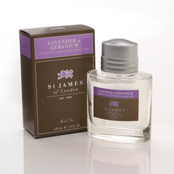 St. James of London – Lavender & Geranium Post-shave Gel 3.40 oz