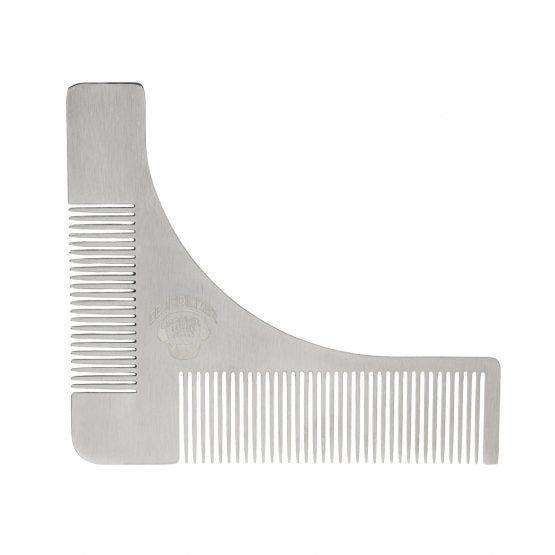 Stainless Steel Beard Shaping Tool and Comb