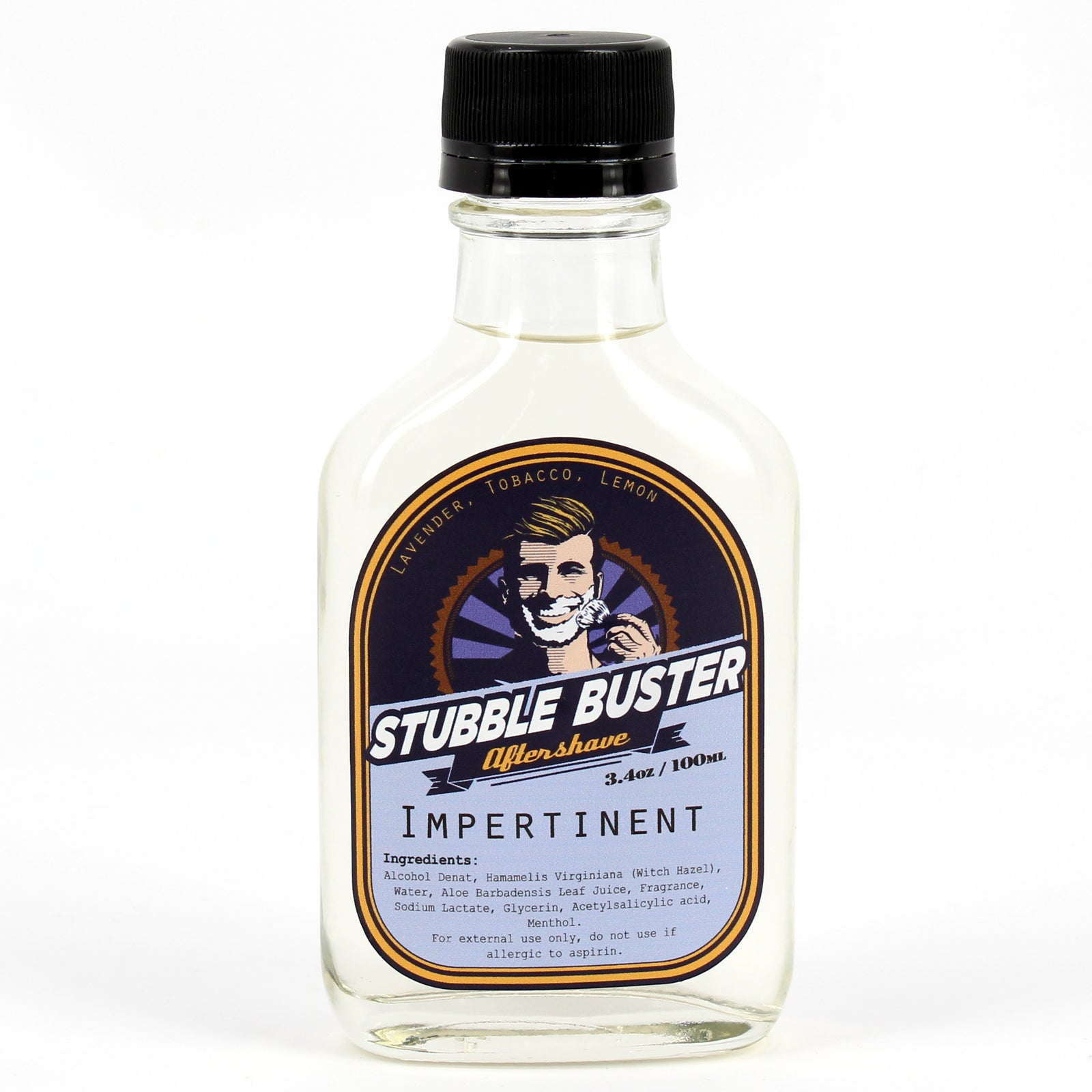 Stubble Buster - Impertinent - Handmade Aftershave Splash