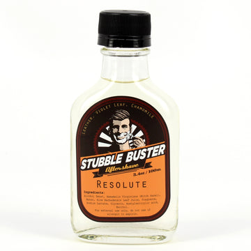 Stubble Buster - Resolute - Handmade Aftershave Splash