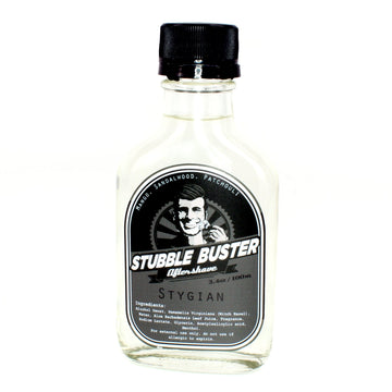 Stubble Buster - Stygian - Handmade Aftershave Splash