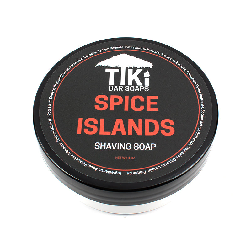 Tiki Bar Soaps - Spice Island - Tallow Shaving Soap