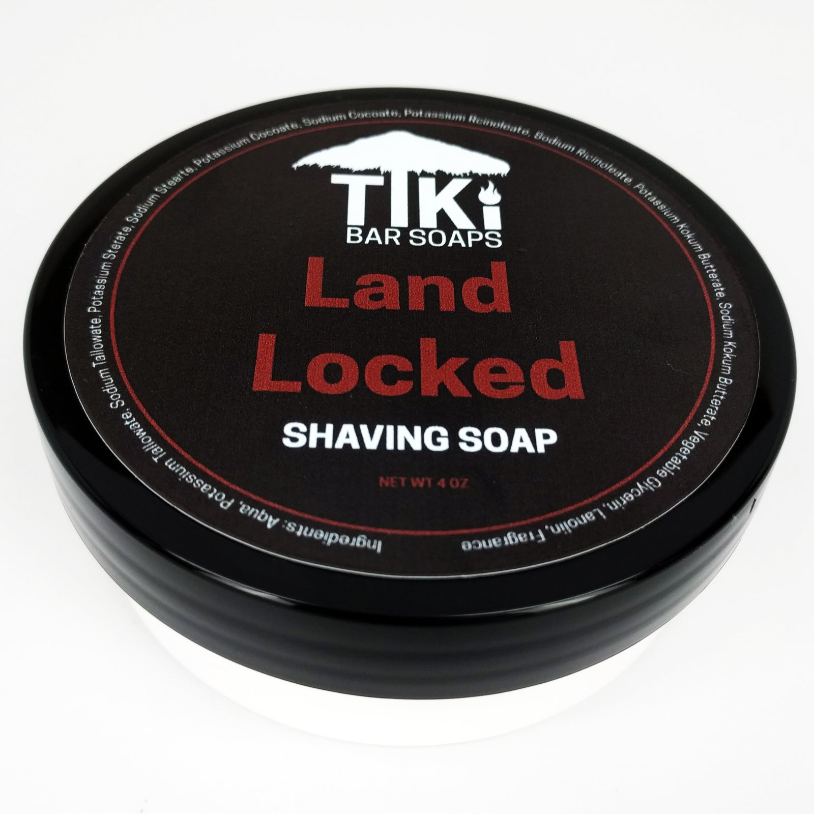 Tiki Bar Soaps - Land Locked - Tallow Shaving Soap