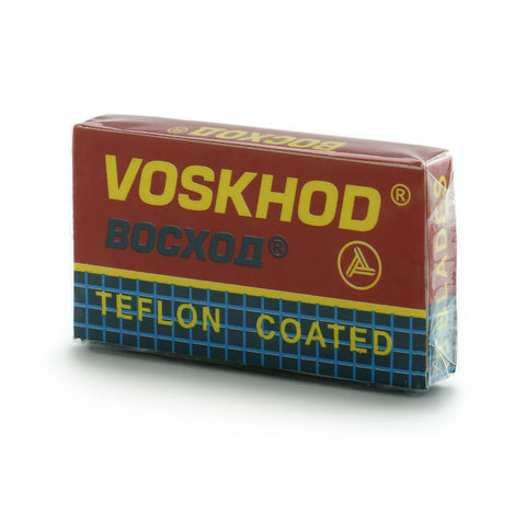 Voskhod Teflon Coated DE Safety Razor Blades - 100 pack