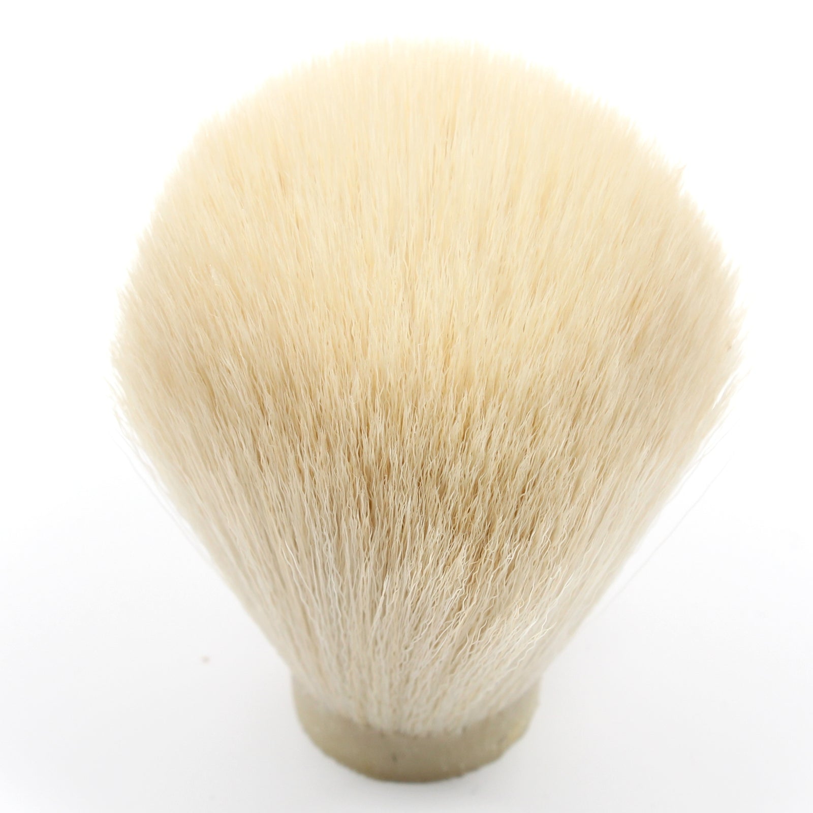 White Synthetic Shaving Brush Knot 24mm