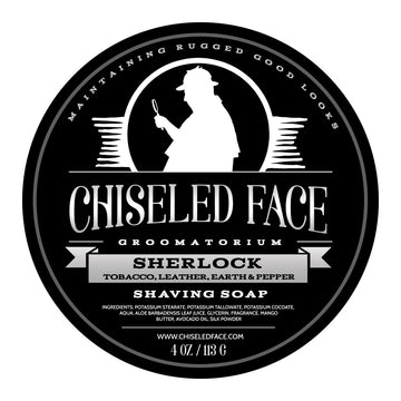 Chiseled Face – Sherlock – Shaving Soap
