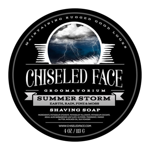 Chiseled Face – Natural – Shaving Soap