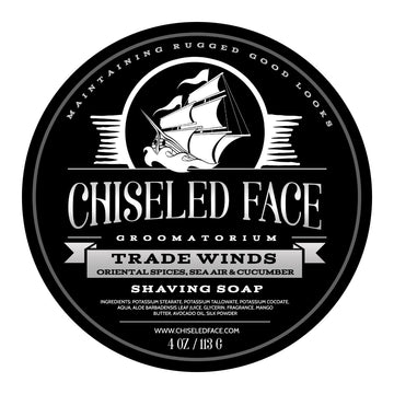 Chiseled Face – Trade Winds – Shaving Soap